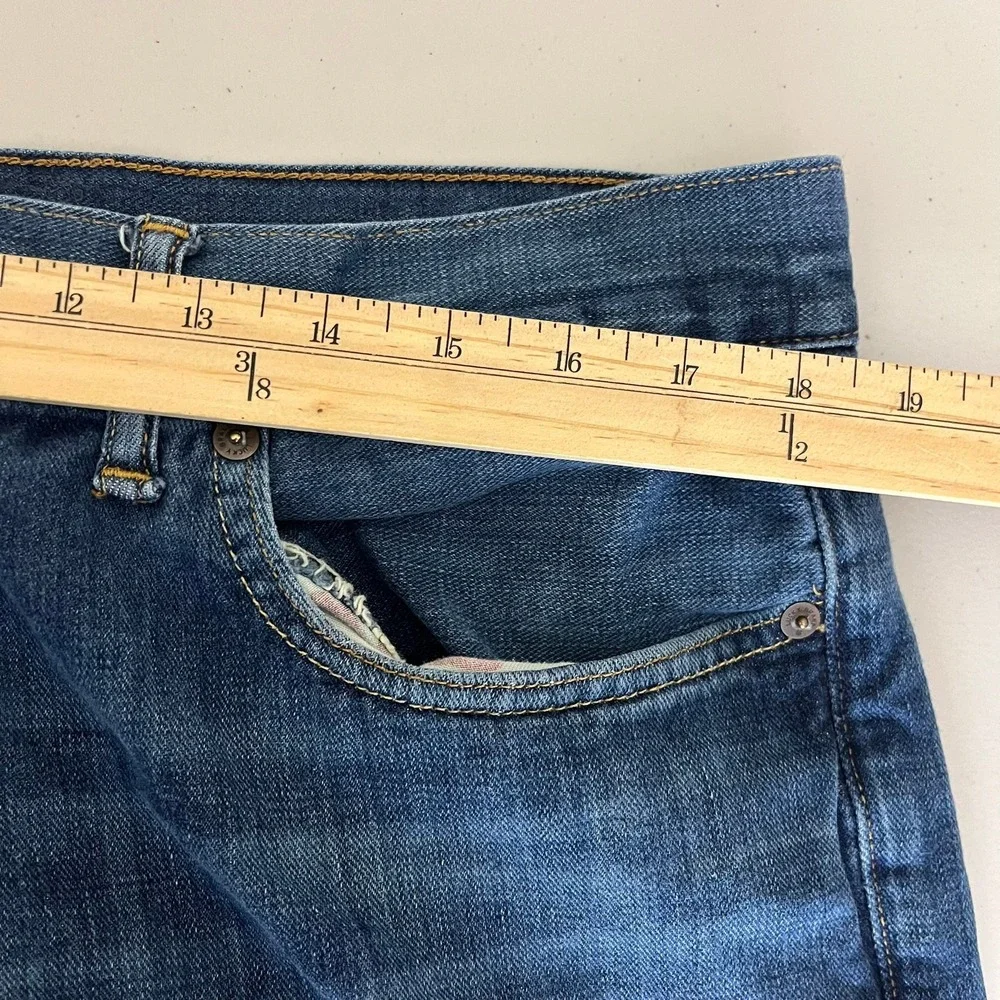 Lucky Brand 221 Original Straight Mens Jeans Medium Wash 38x30
